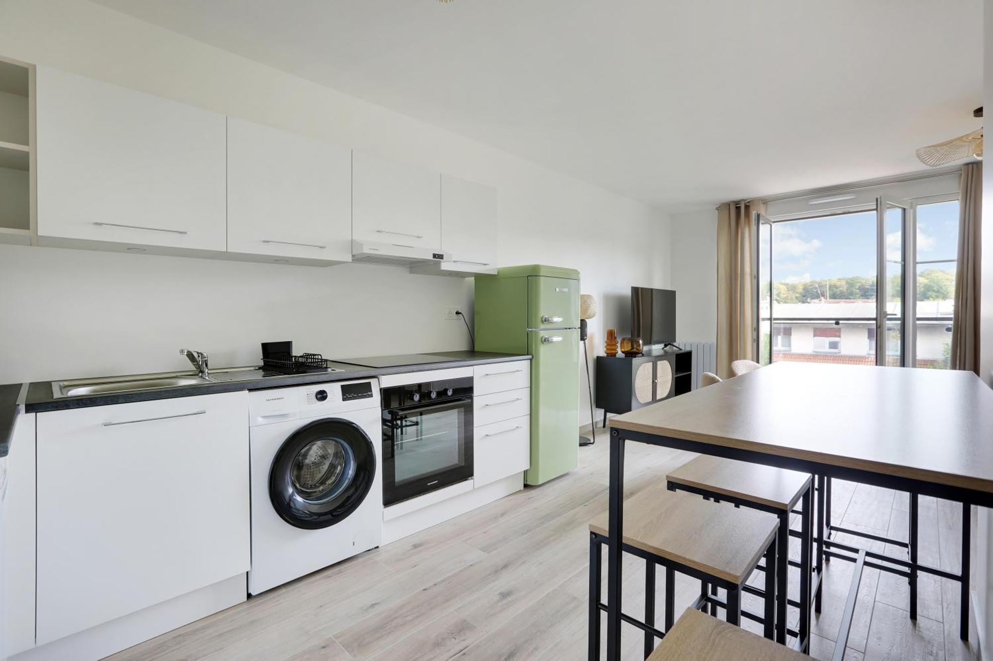 La Residence Alpha Viroflay 201 - 1 Chambre - 4 Pers Eksteriør billede